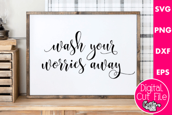 Review: Wash Your Worries Away Farmhouse Sign for Embroidery