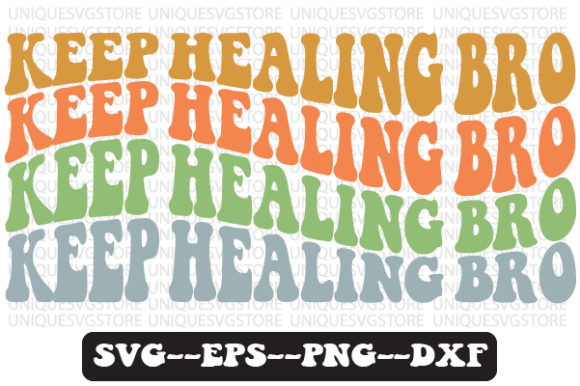 Reviewing the Keep Healing Quote Retro SVG for Embroidery