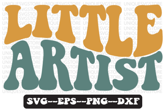 Reviewing the Little Artist Retro SVG PNG Design