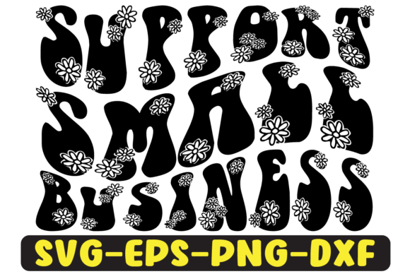 Support Small Business Retro Svg Design Review